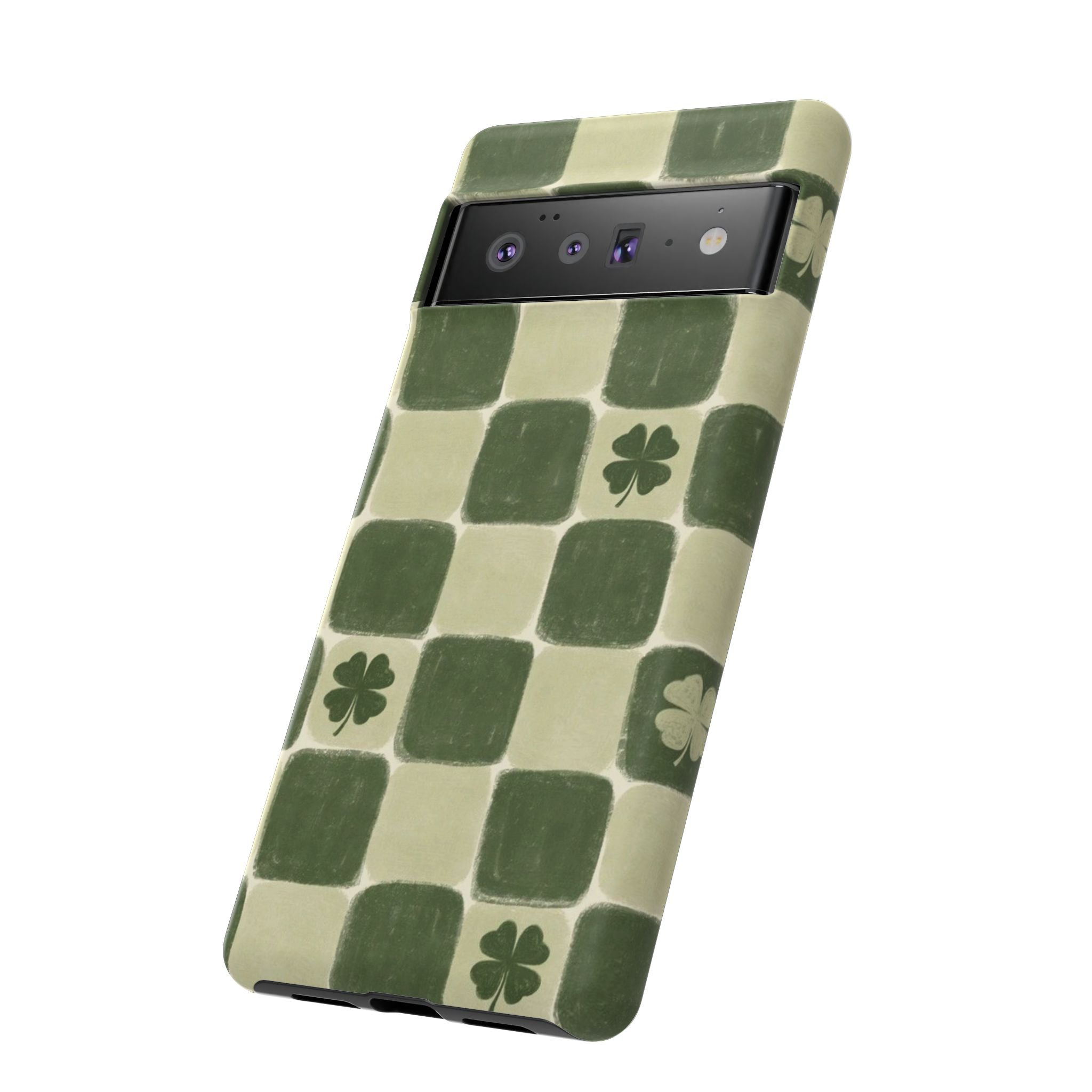 Clover Checker Tough Phone Case