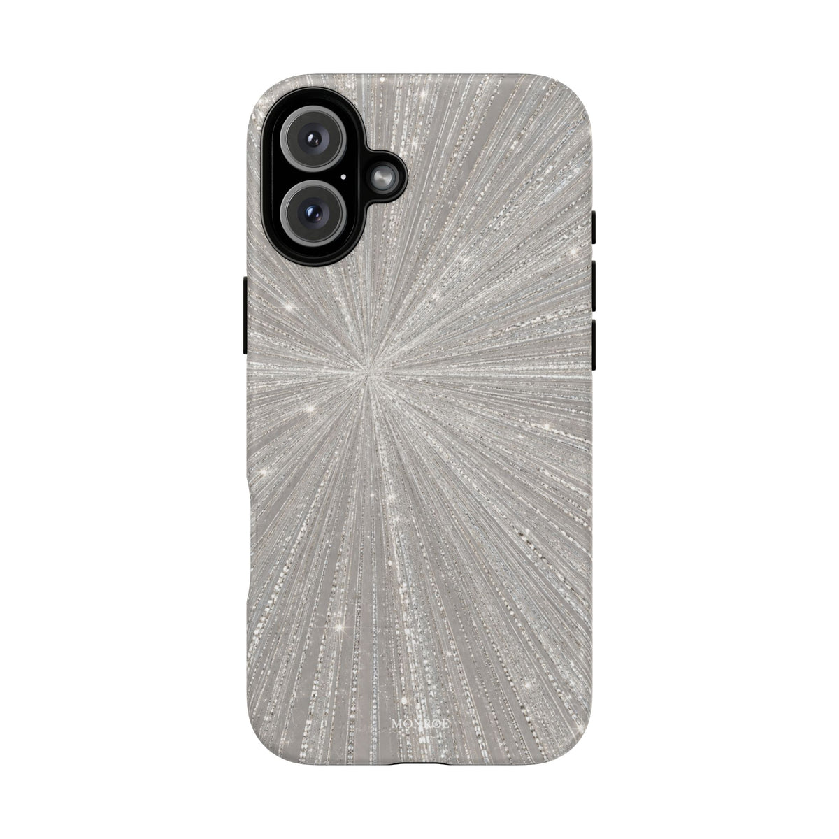 Sparkling Silver Burst Tough Case