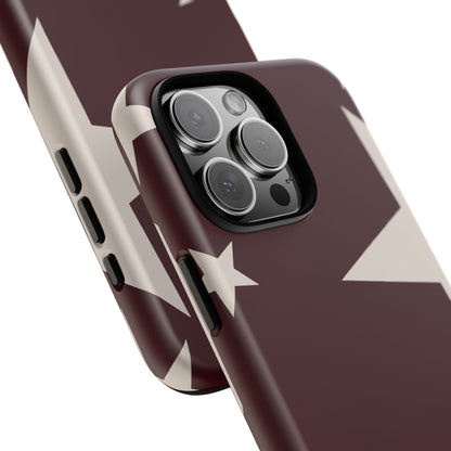 Burgundy Stars Tough Case