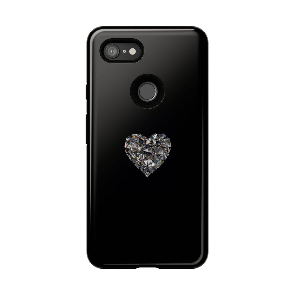 Crystal Heart Phone Case