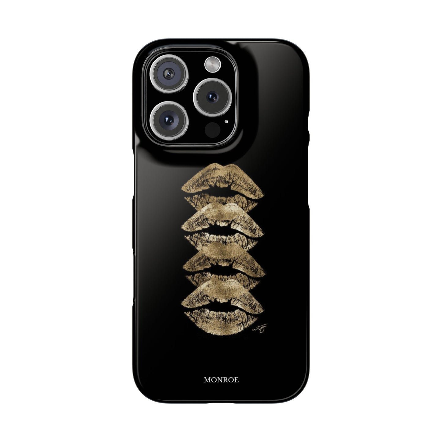 Gold Kiss Stack Case
