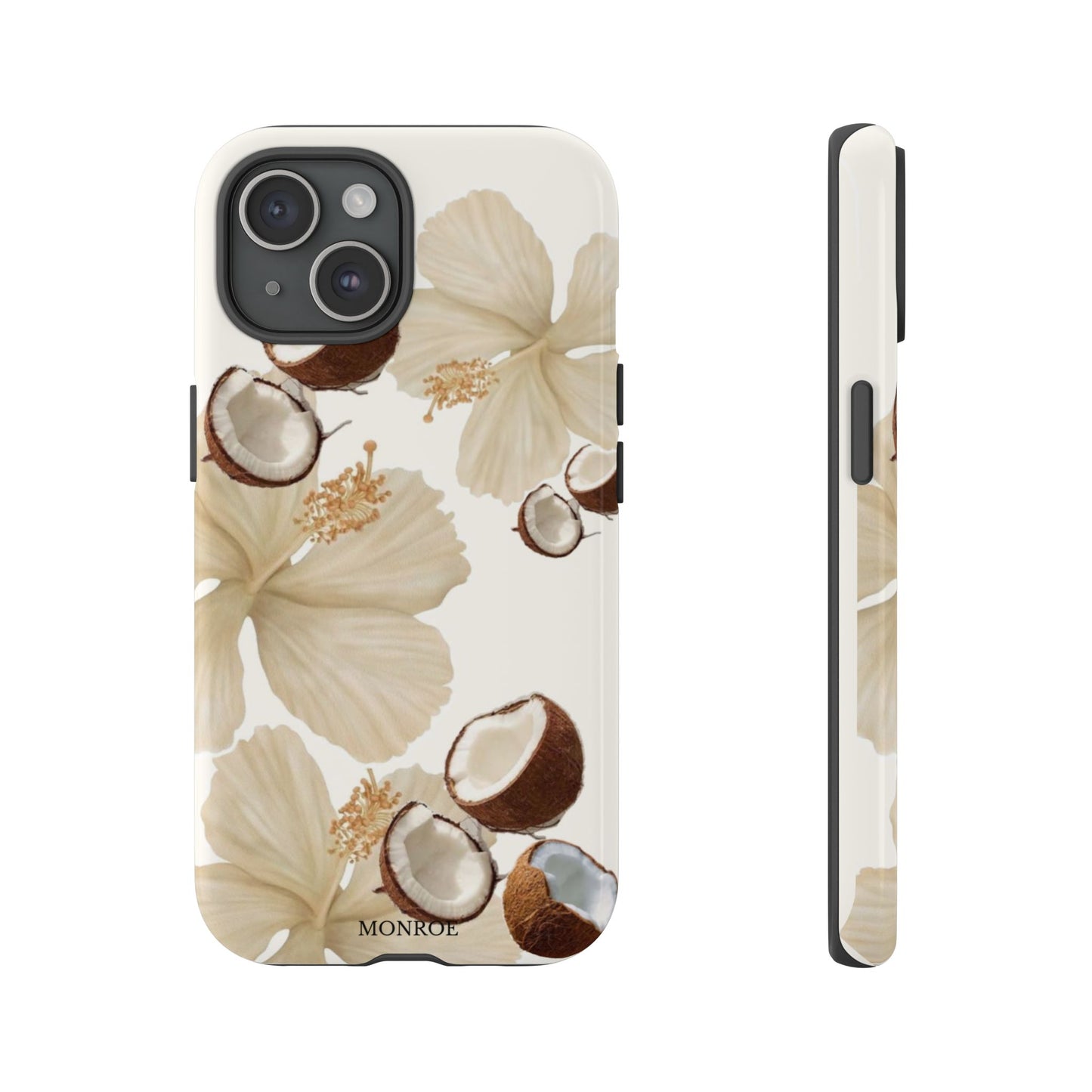 Tropical Coconut Floral Tough Case