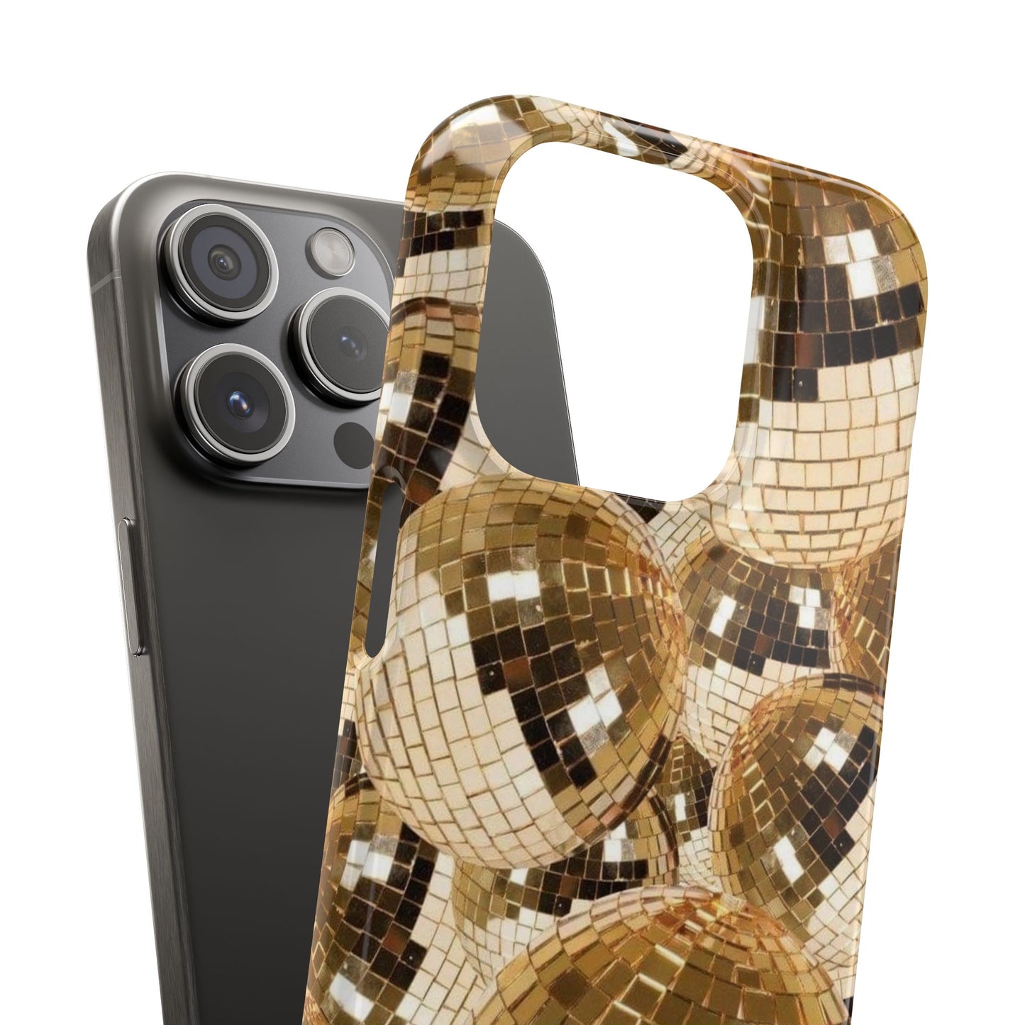 Gold Disco Ball Case