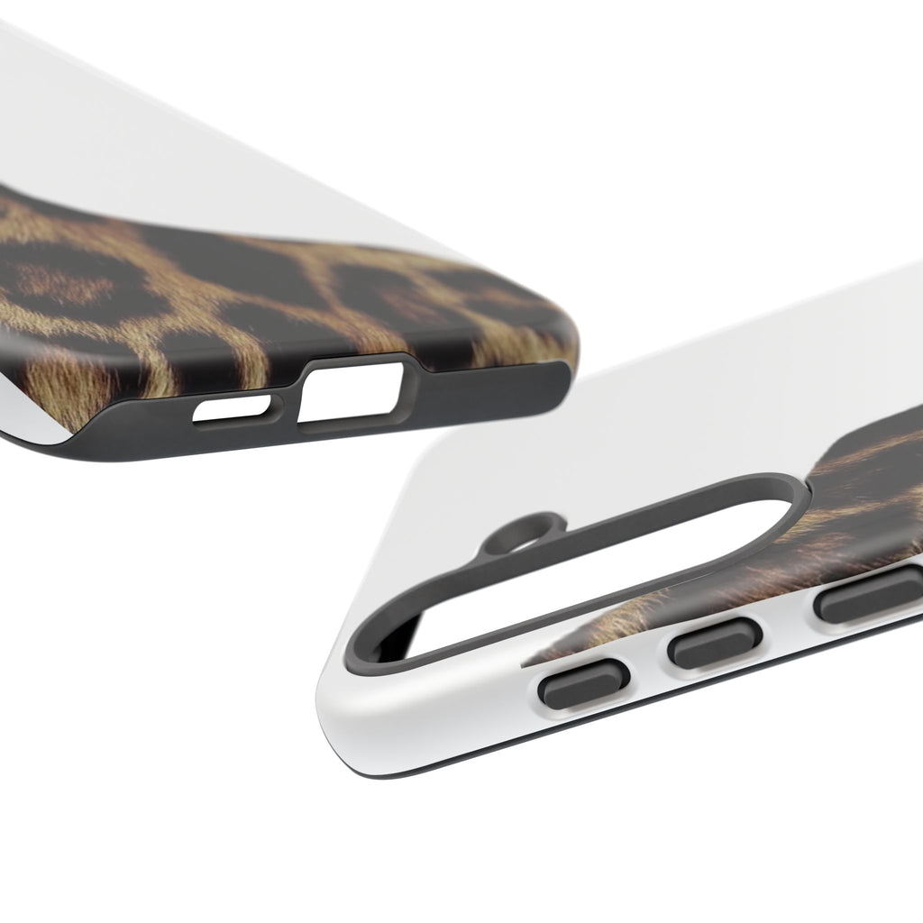 Half Cheetah Print Phone Case