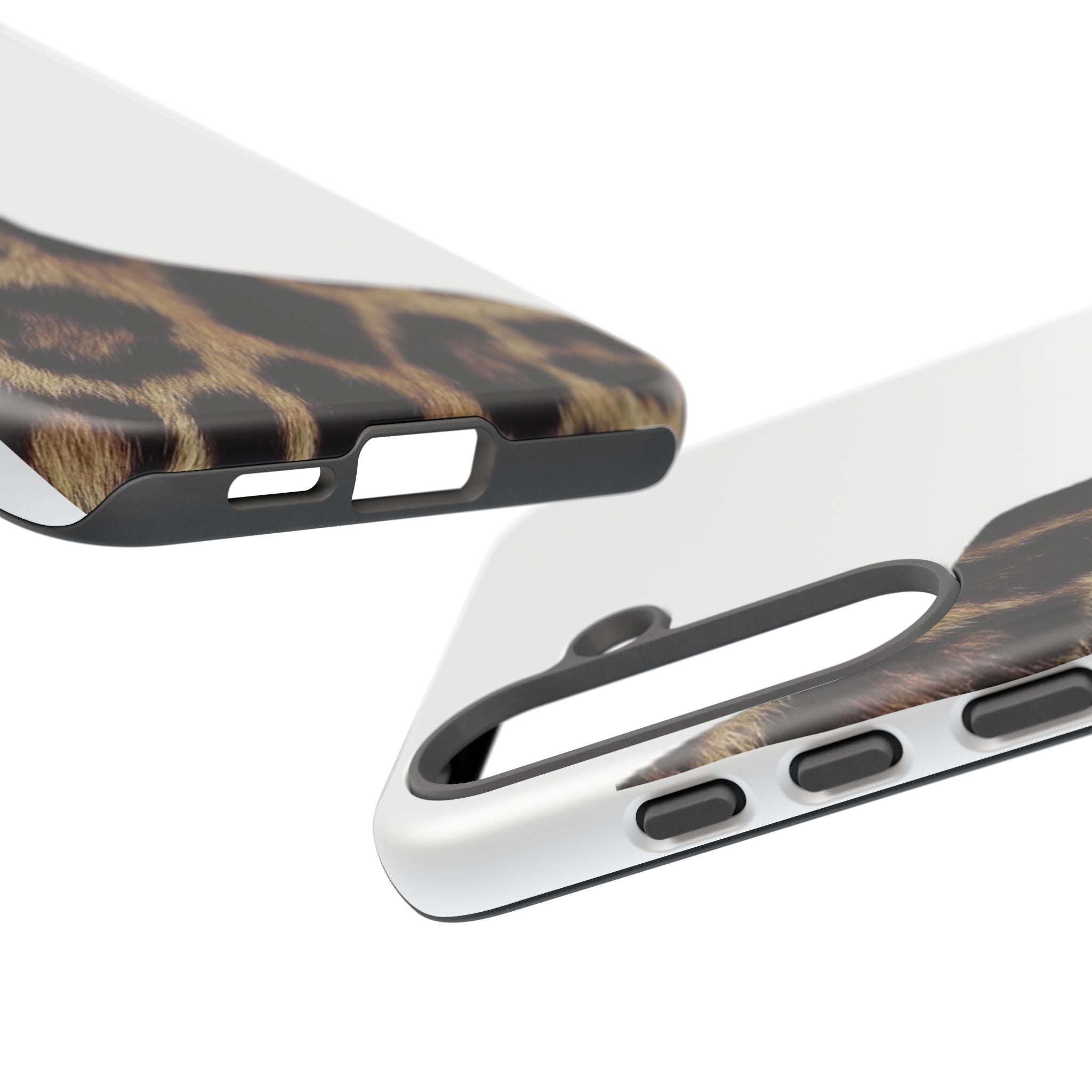 Half Cheetah Print Phone Case