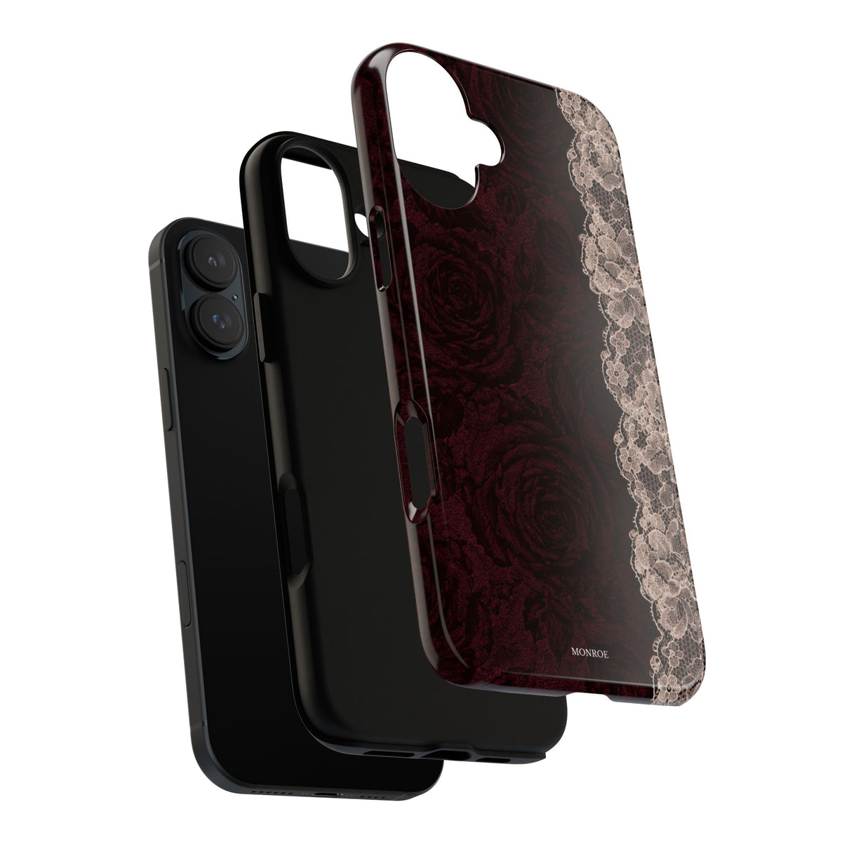 Burgundy Rose Tough Case