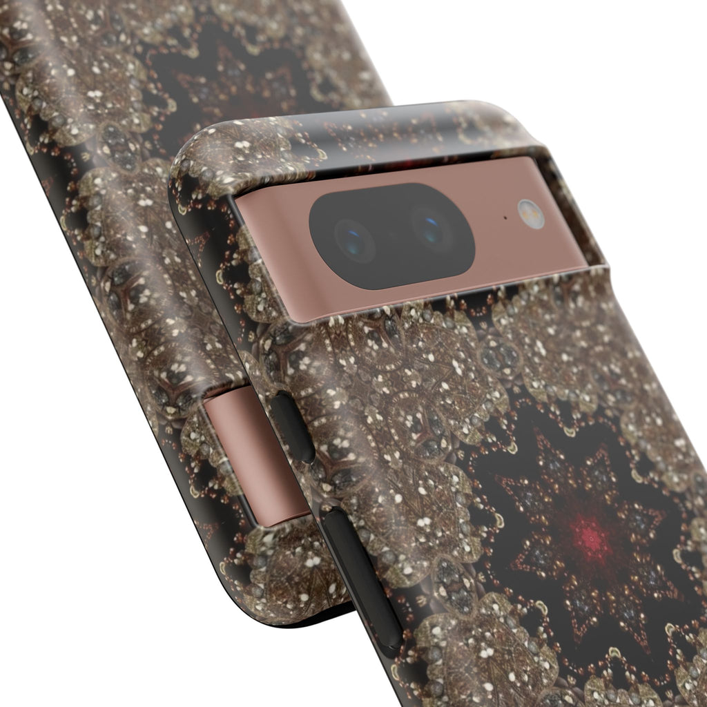 Brown Mandala Tough Protective Case