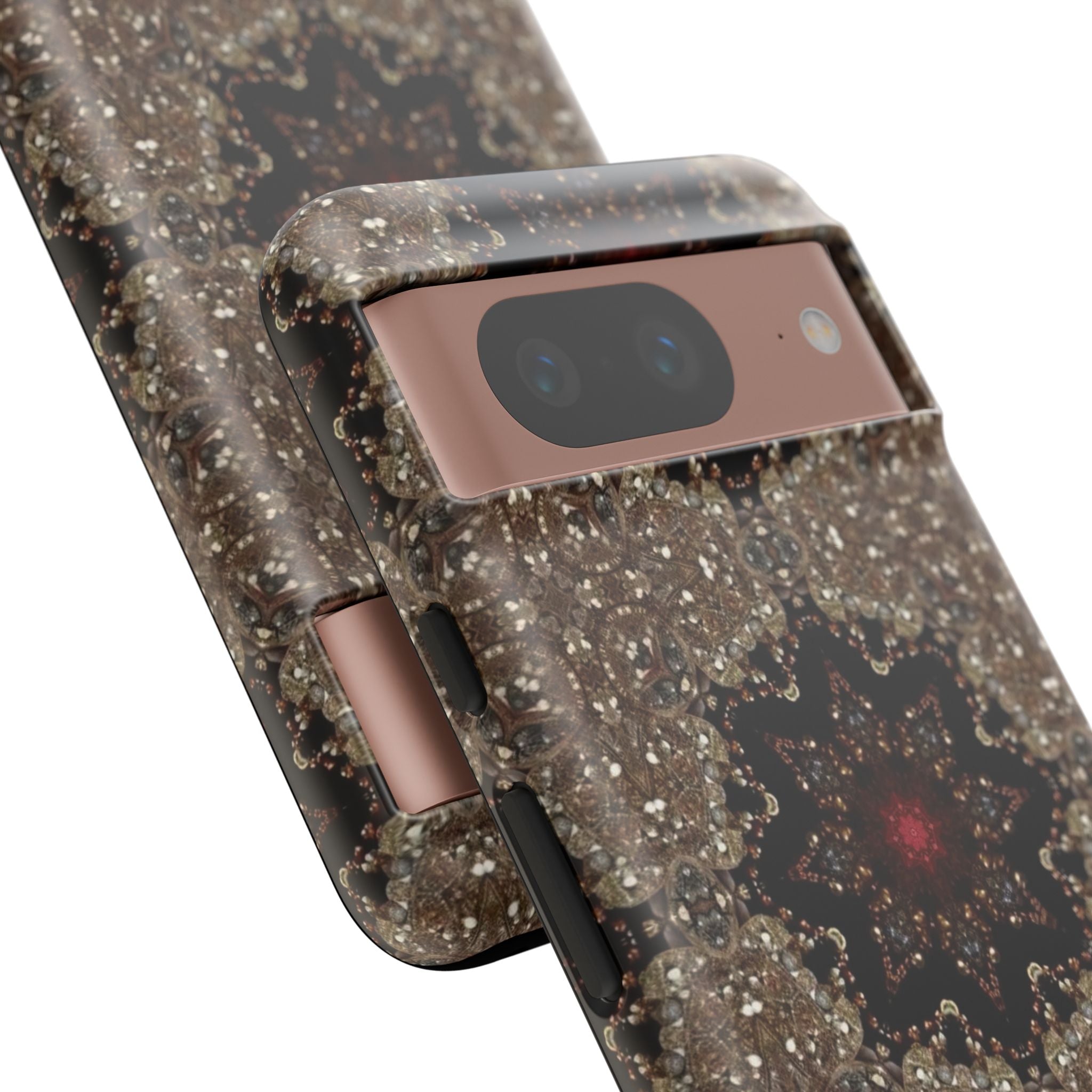 Brown Mandala Tough Protective Case