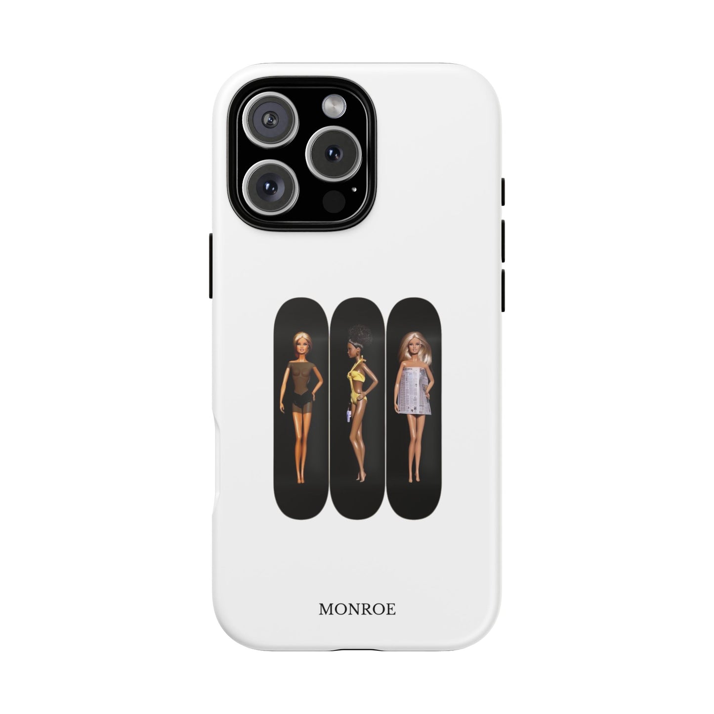 Retro Doll Skateboard Tough Case