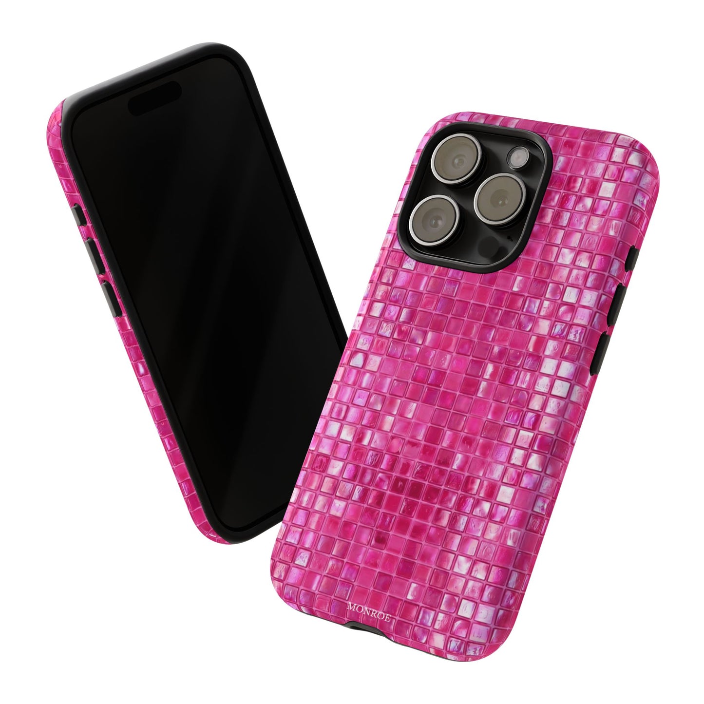 Hot Pink Mosaic Tough Case