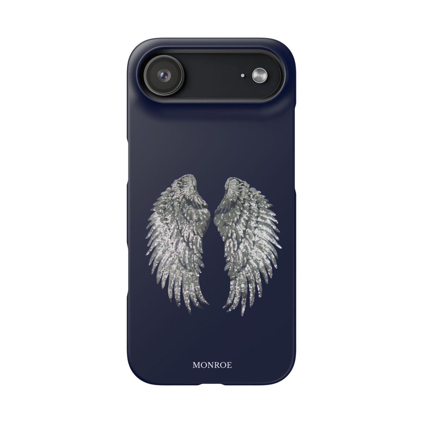 Navy Angel Wings Case