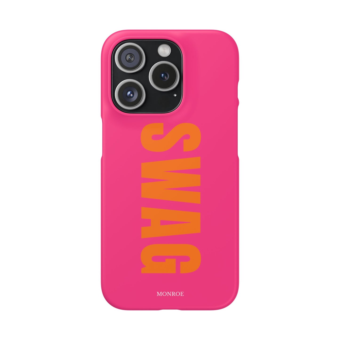 Bold Pink "SWAG" Case