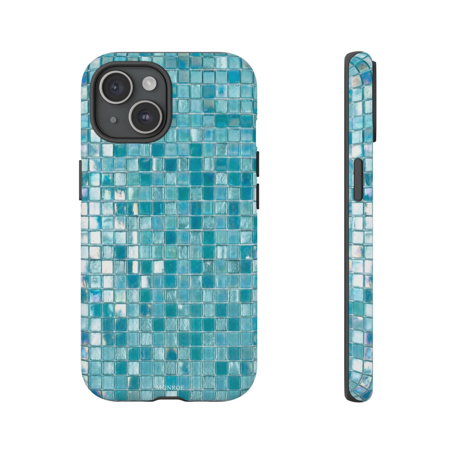 Hot Blue Mosaic Tile Tough Case