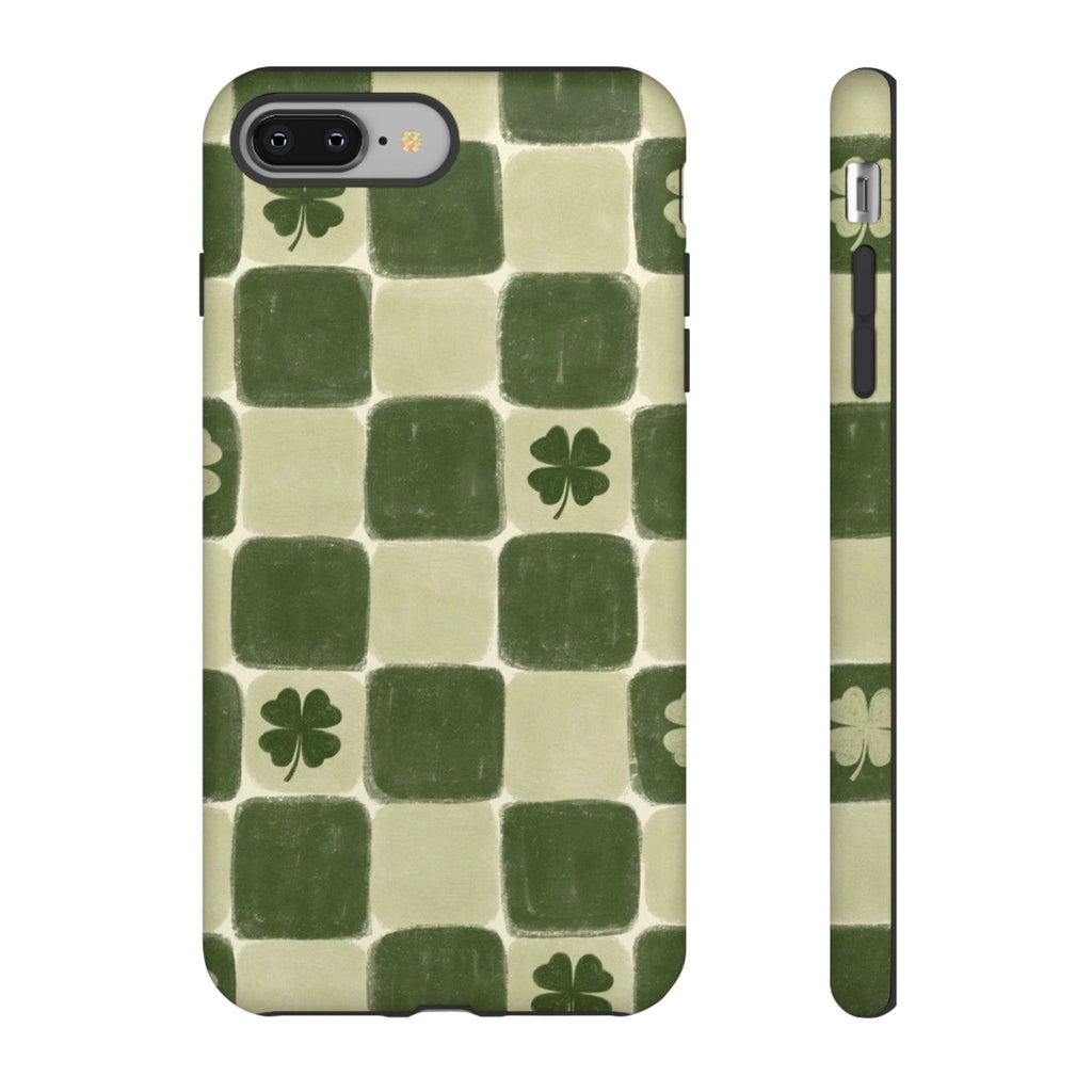 Clover Checker Tough Phone Case