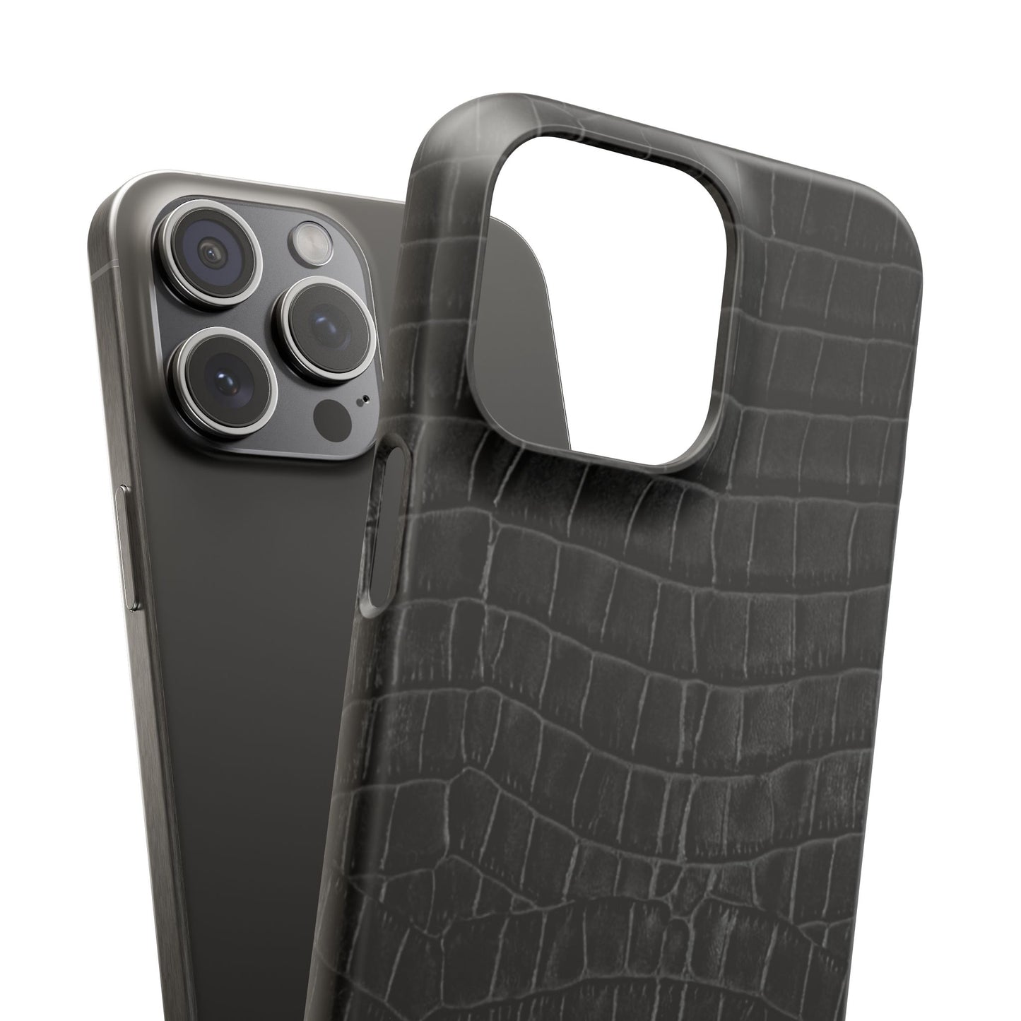 Black Croc Case