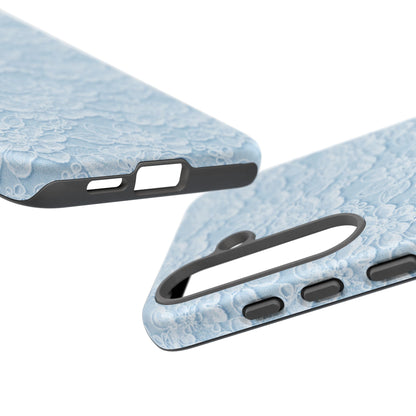 Glacier Blue Lace Tough Case
