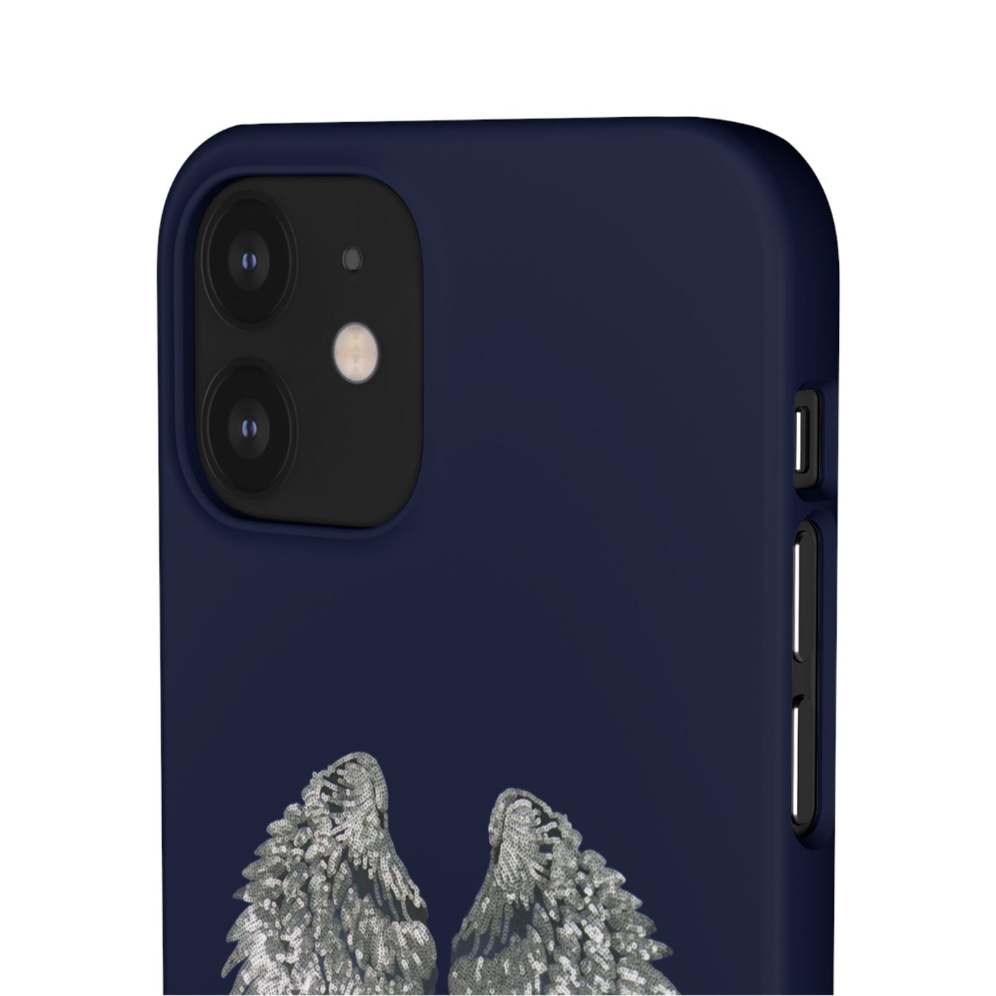 Navy Angel Wings Case