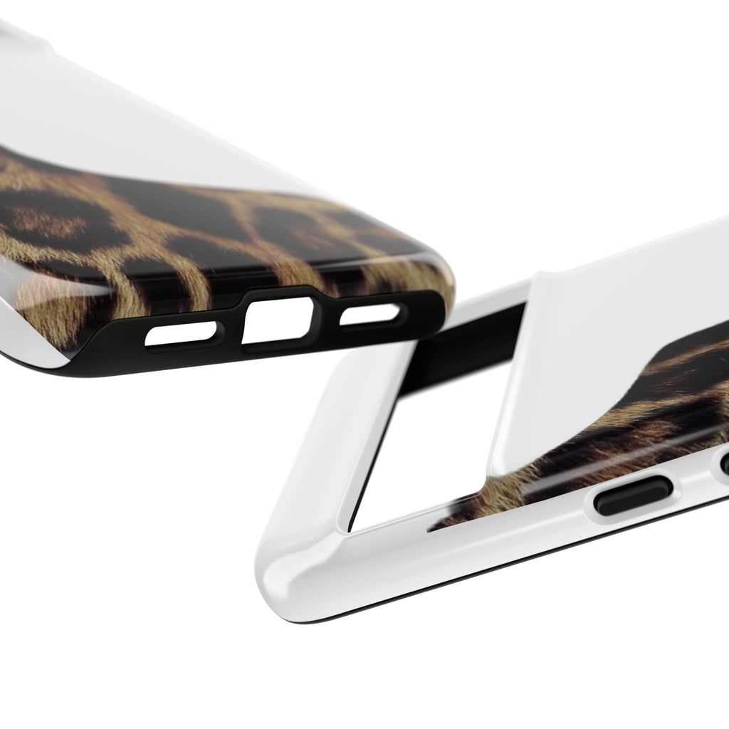 Half Cheetah Print Phone Case