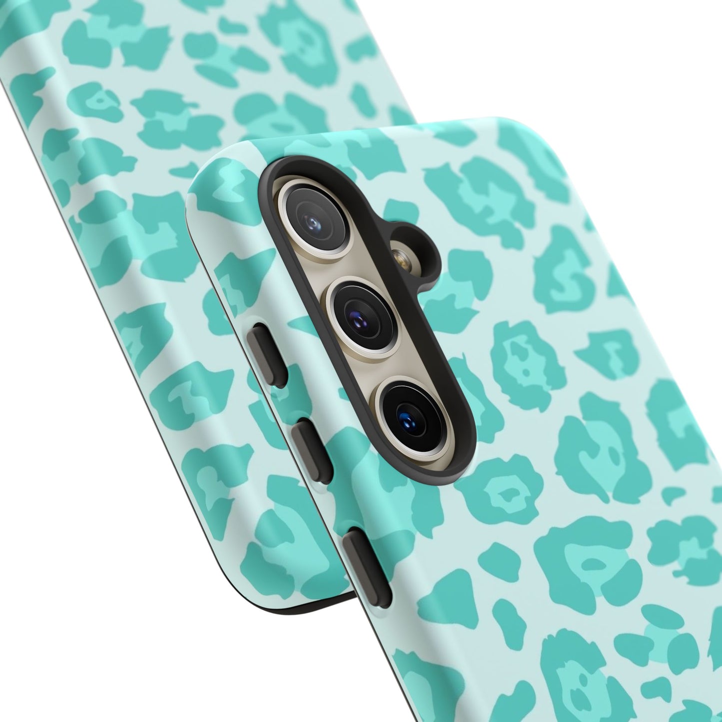 Teal Leopard Tough Case
