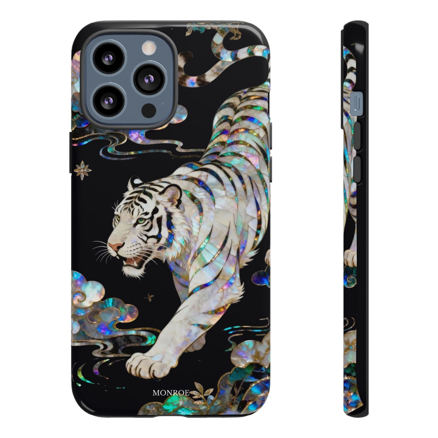 Iridescent White Tiger Tough Case