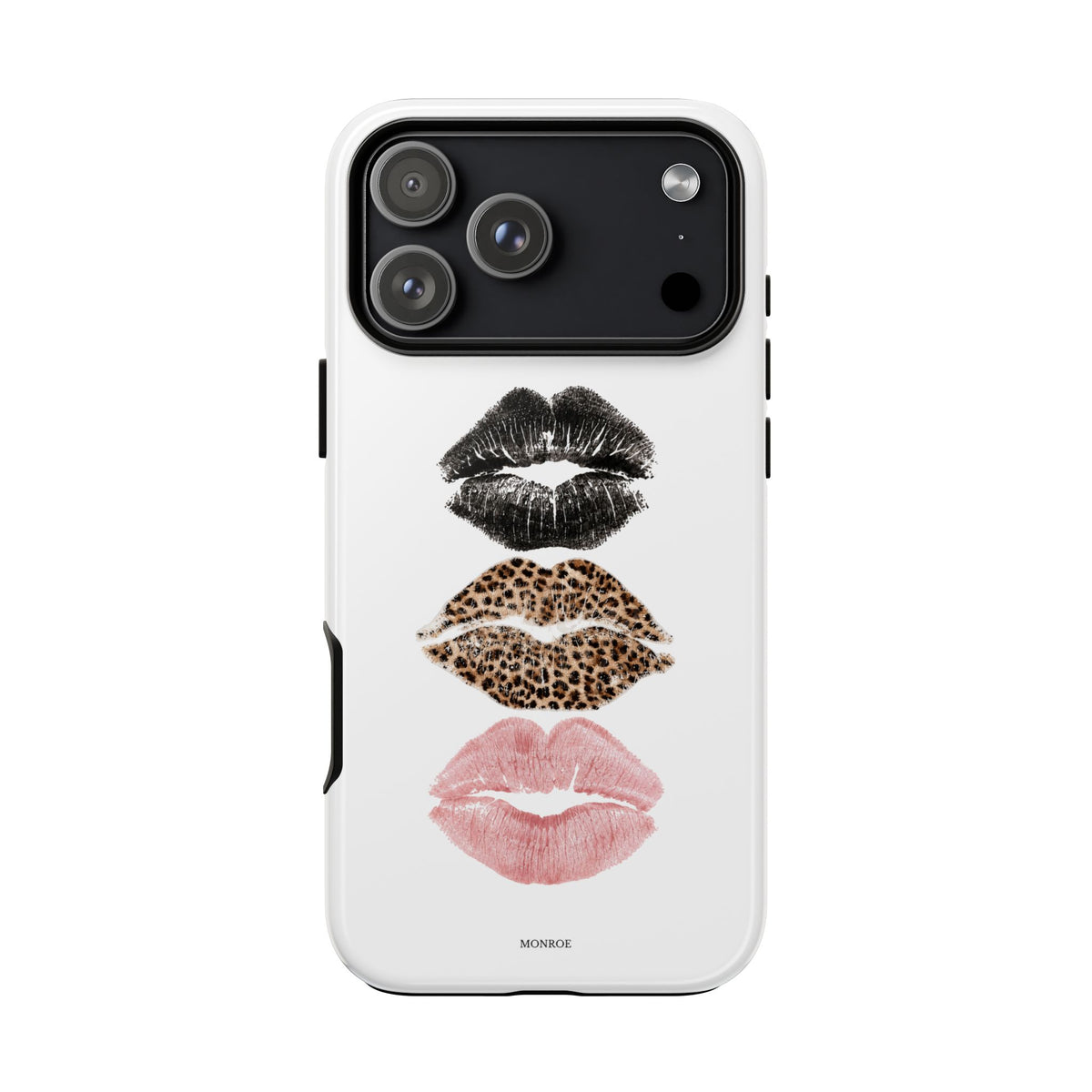Leopard Glam Lip Tough Case