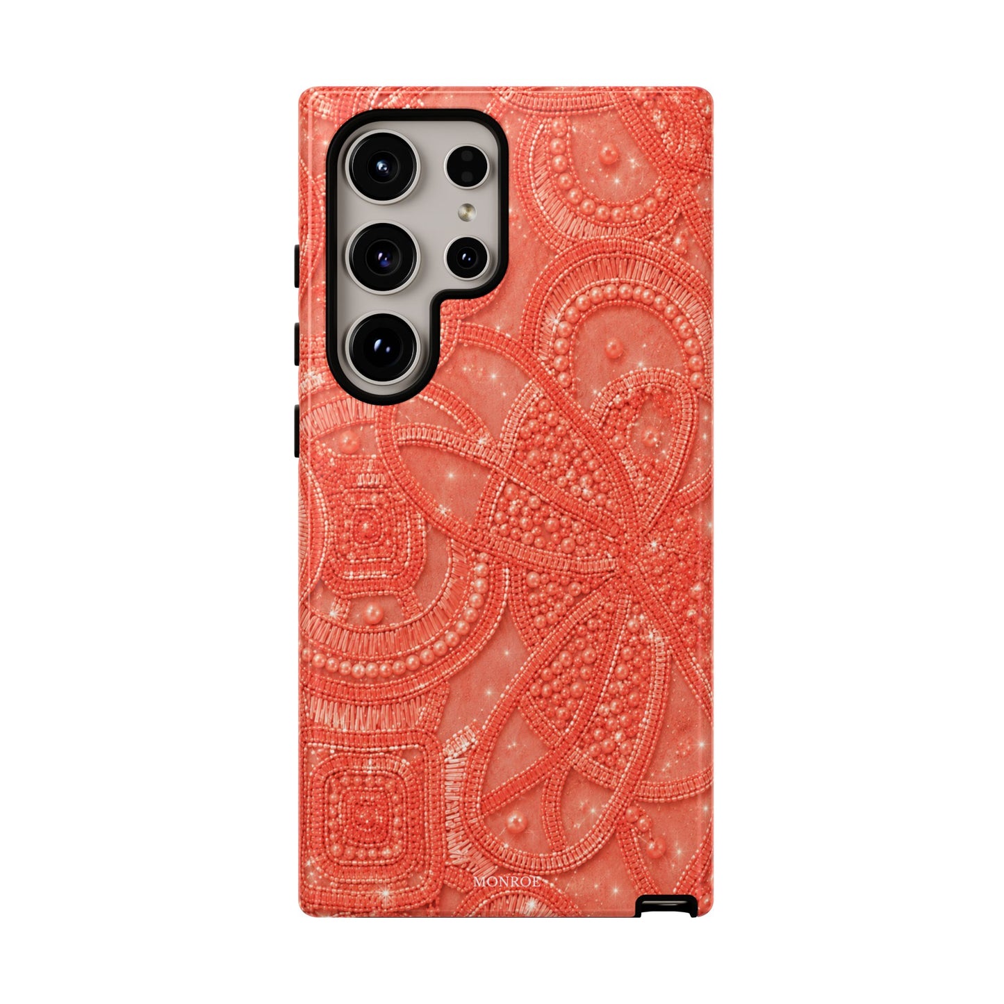 Coral Lace Tough Case