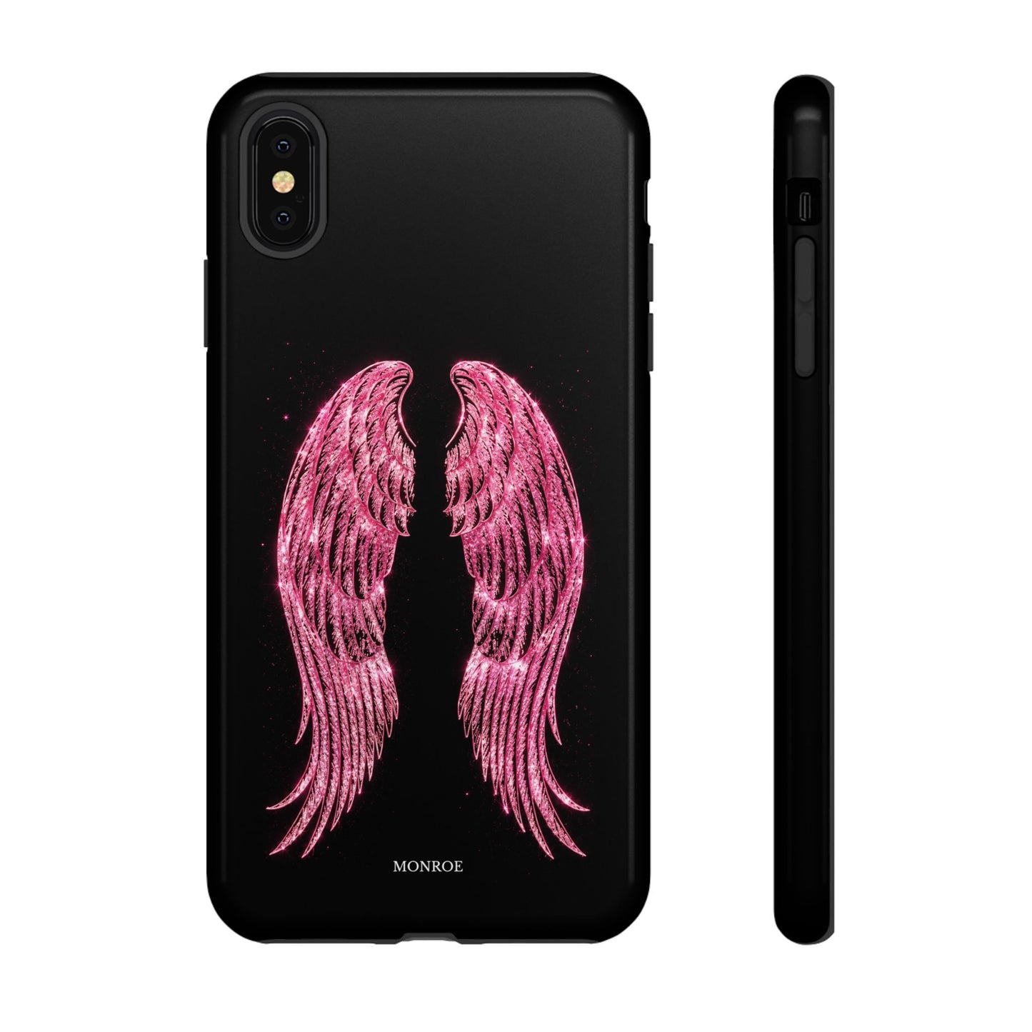 Pink Glitter Angel Tough Case