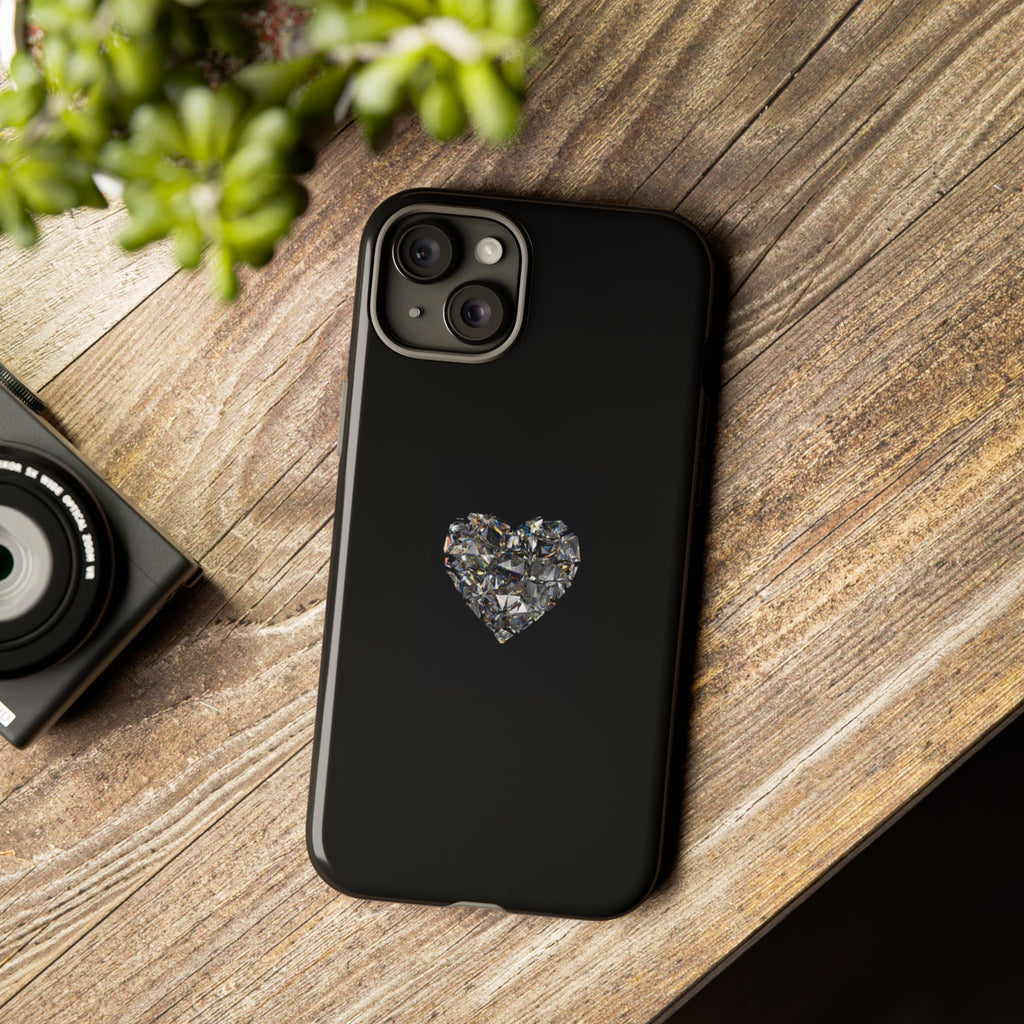 Crystal Heart Phone Case
