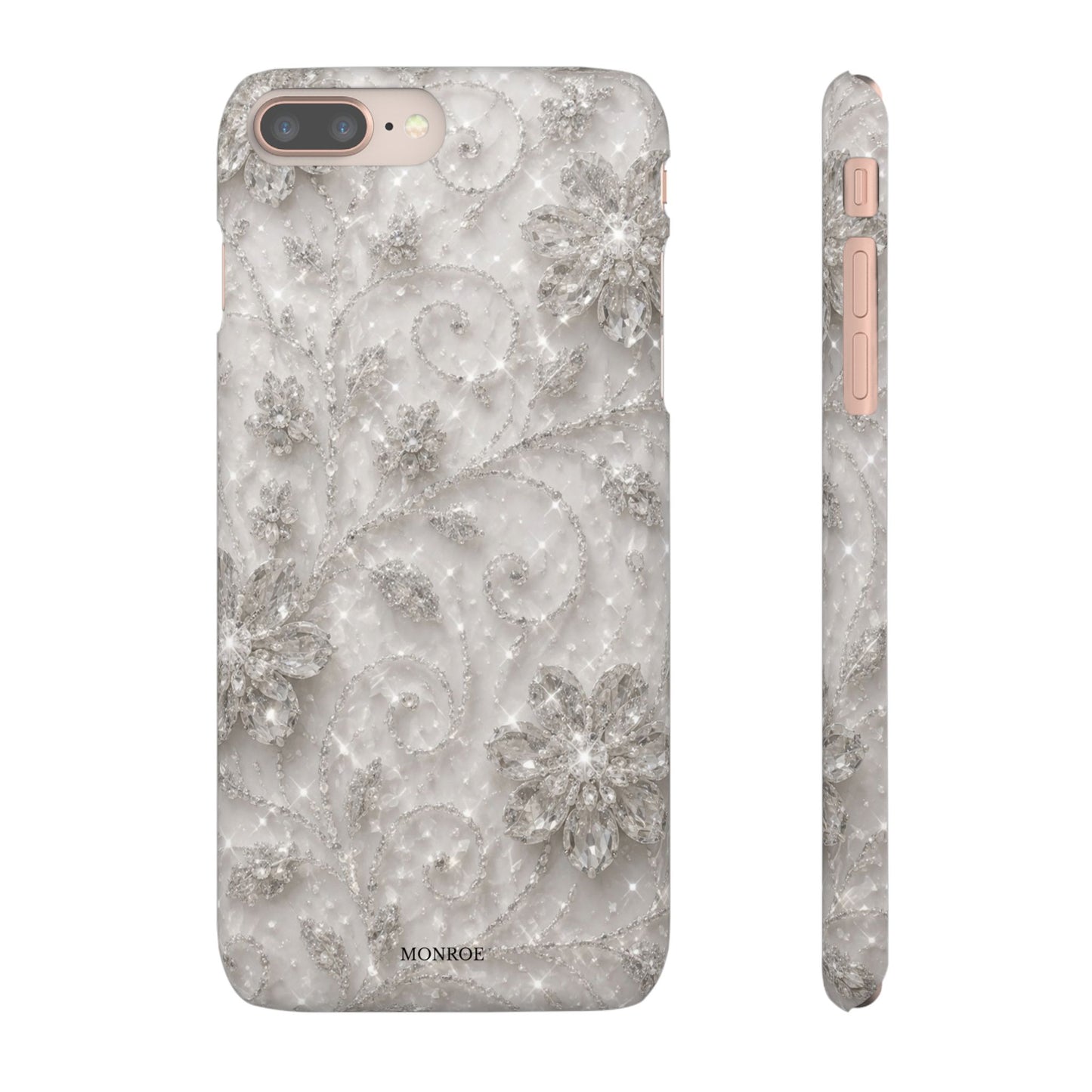 Glittery Floral Case