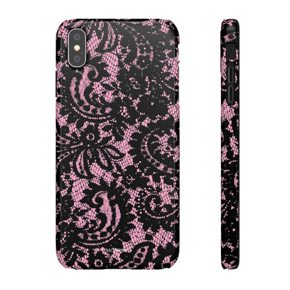 Pink Lace Pattern Case