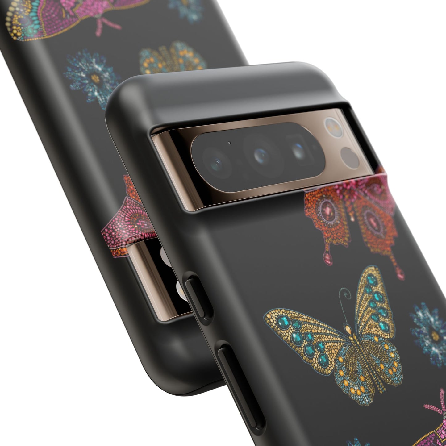 Butterfly Beaded Tough Case