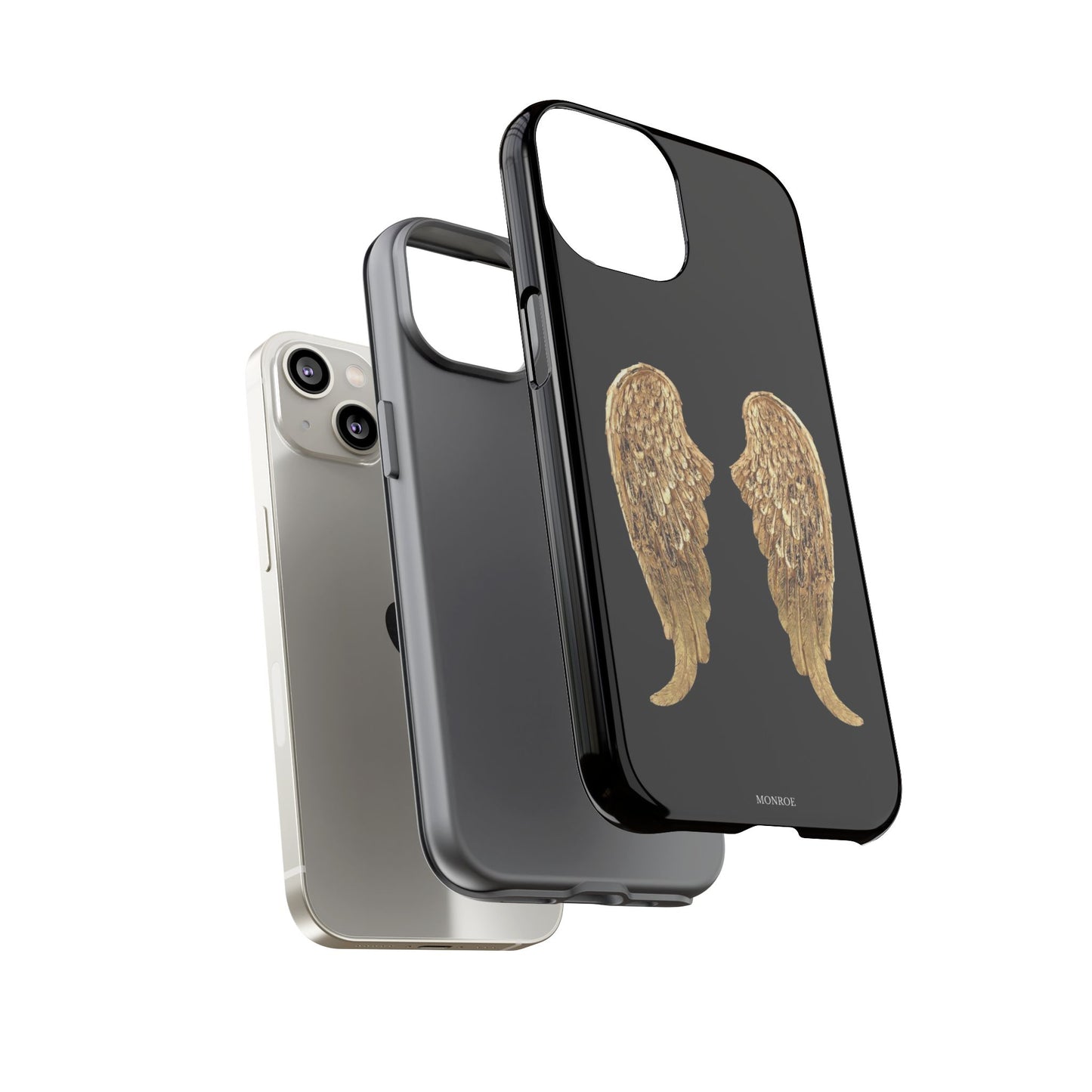 Gold Angel Wings Tough Case