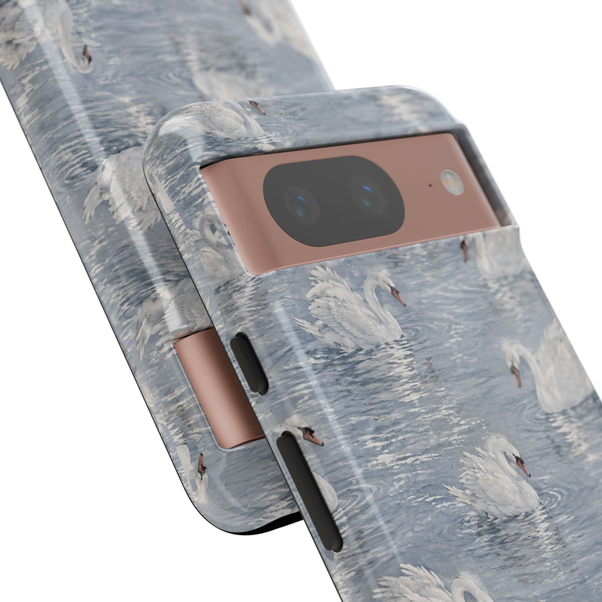 Swan Pattern Tough Case
