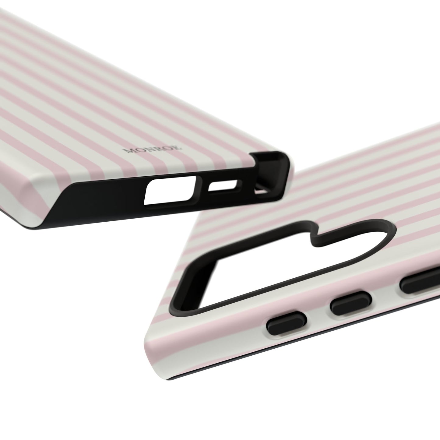 Light Pink Stripe Tough Phone Case
