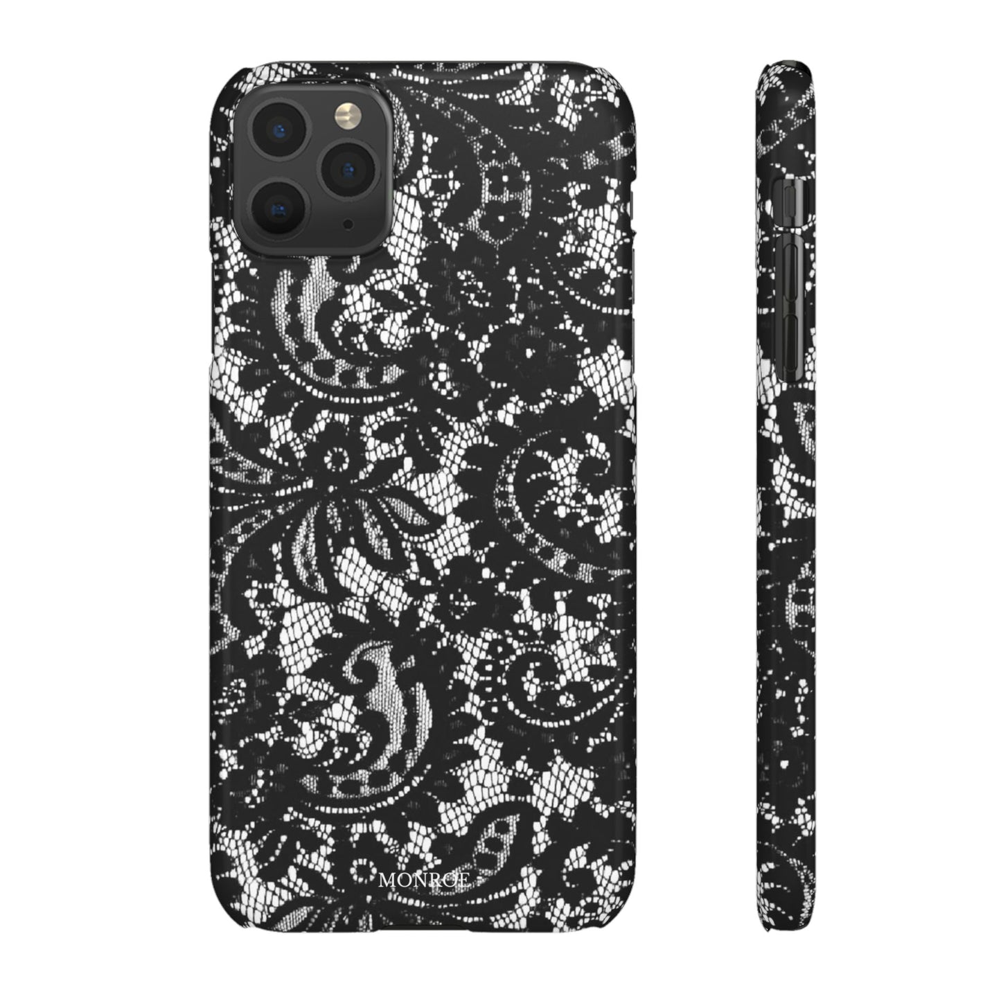 Black Lace Elegant Pattern Case