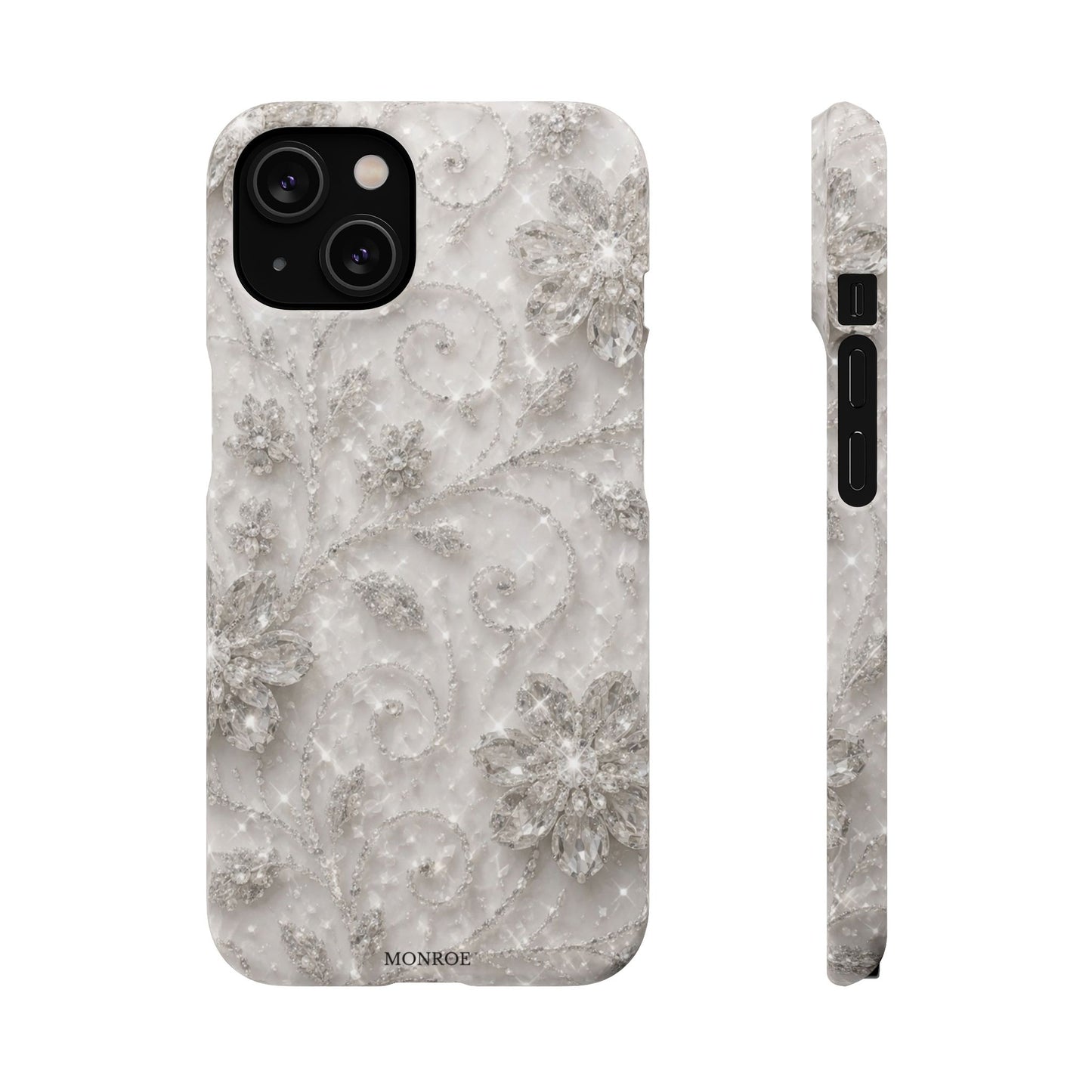 Glittery Floral Case