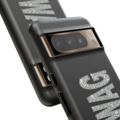 “#SWAG” Black Bling Tough Case