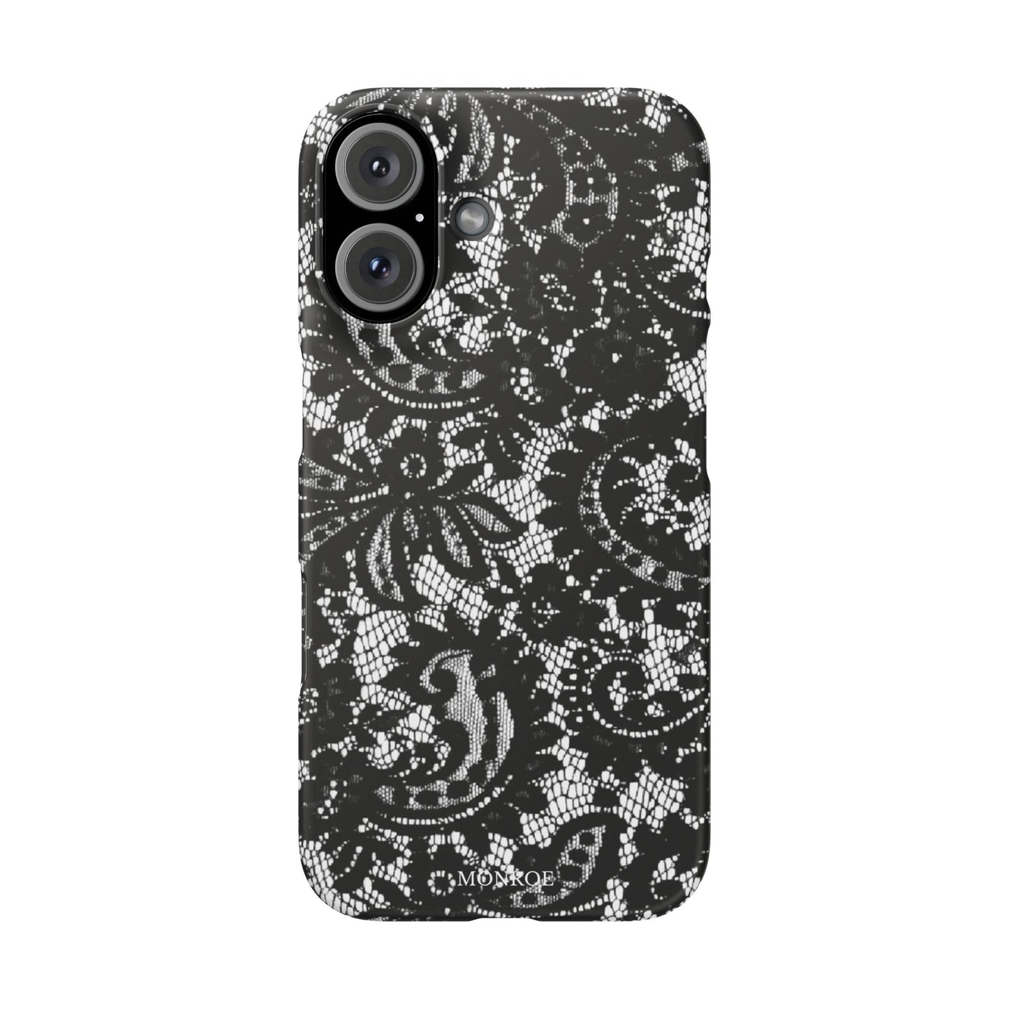 Black Lace Elegant Pattern Case