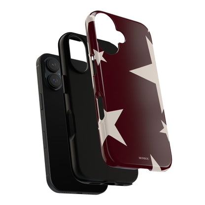 Burgundy Stars Tough Case