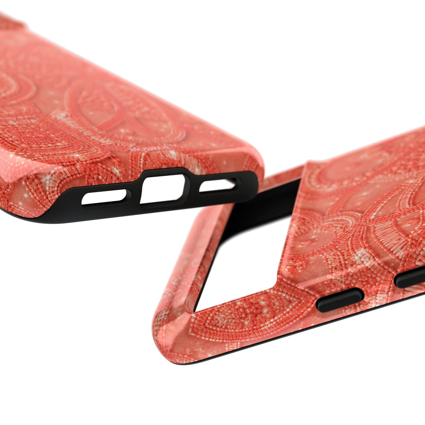Coral Lace Tough Case
