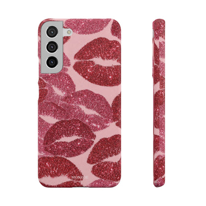Pink Glitter Kiss Case