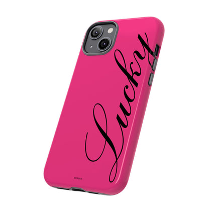 Hot Pink 'Lucky' Tough Case