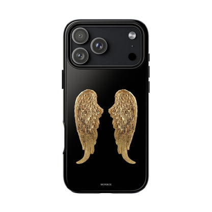 Gold Angel Wings Tough Case