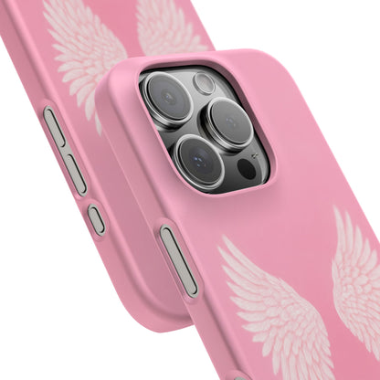 Pink Angel Wings Case