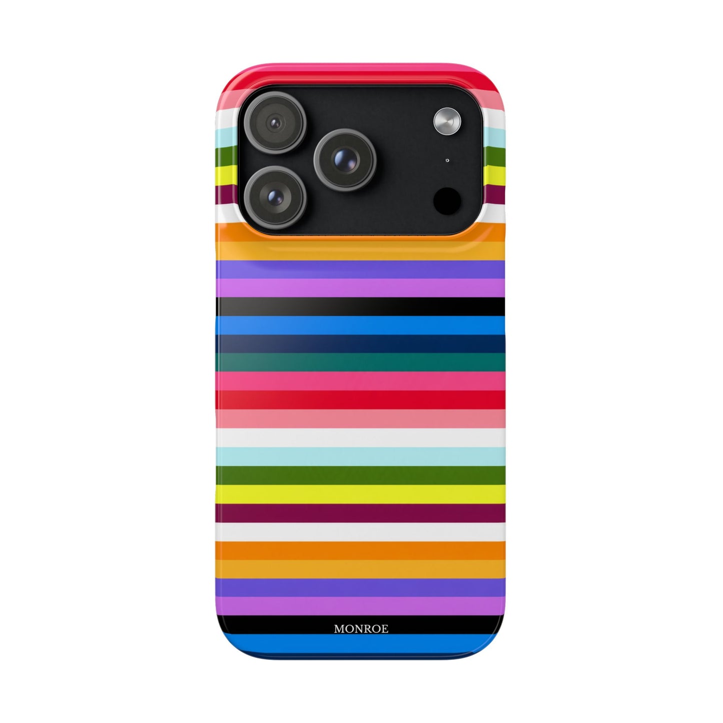 Rainbow Striped Case