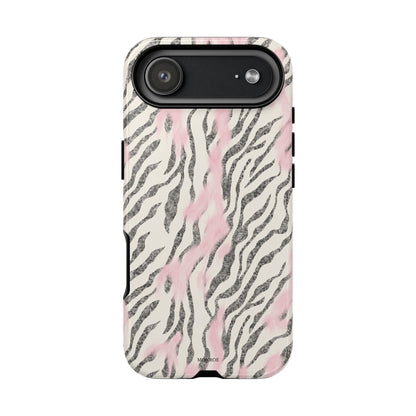 Light Pink Zebra Tough Case