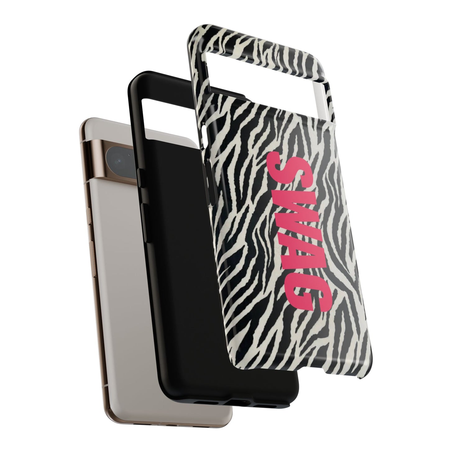 Zebra Print  "SWAG" Tough Case