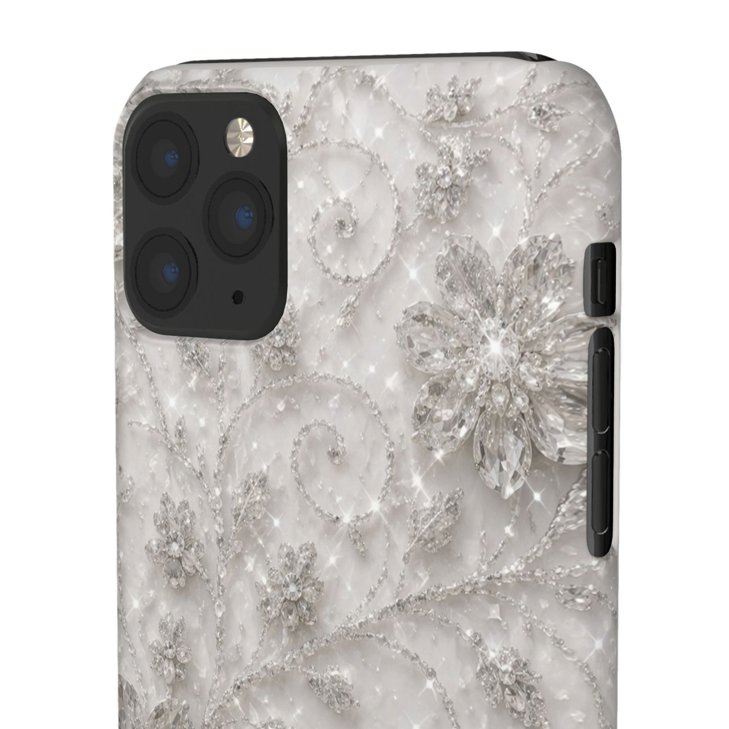 Glittery Floral Case