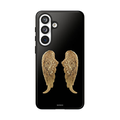 Gold Angel Wings Tough Case