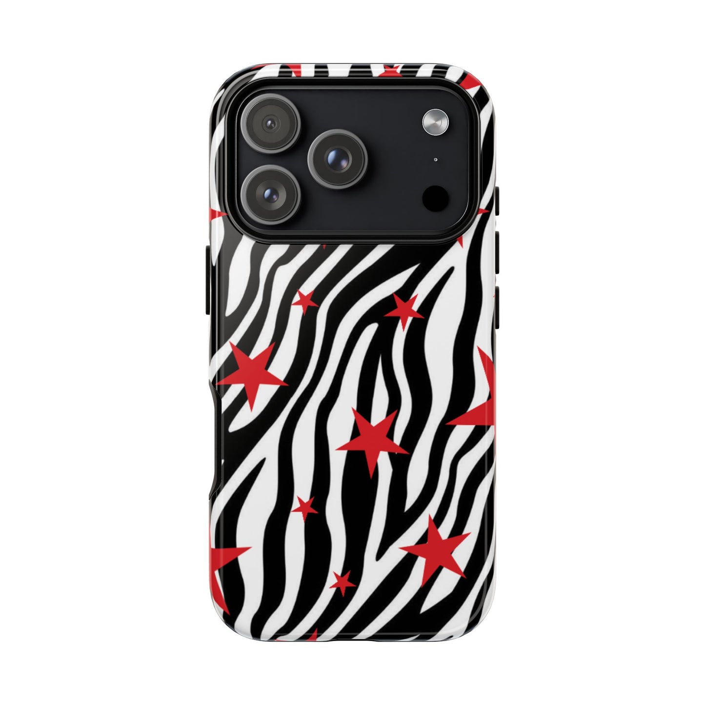 Zebra Red Stripes Tough Case